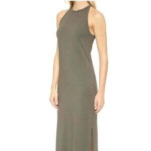 Theory Green Sonaki M Dress b